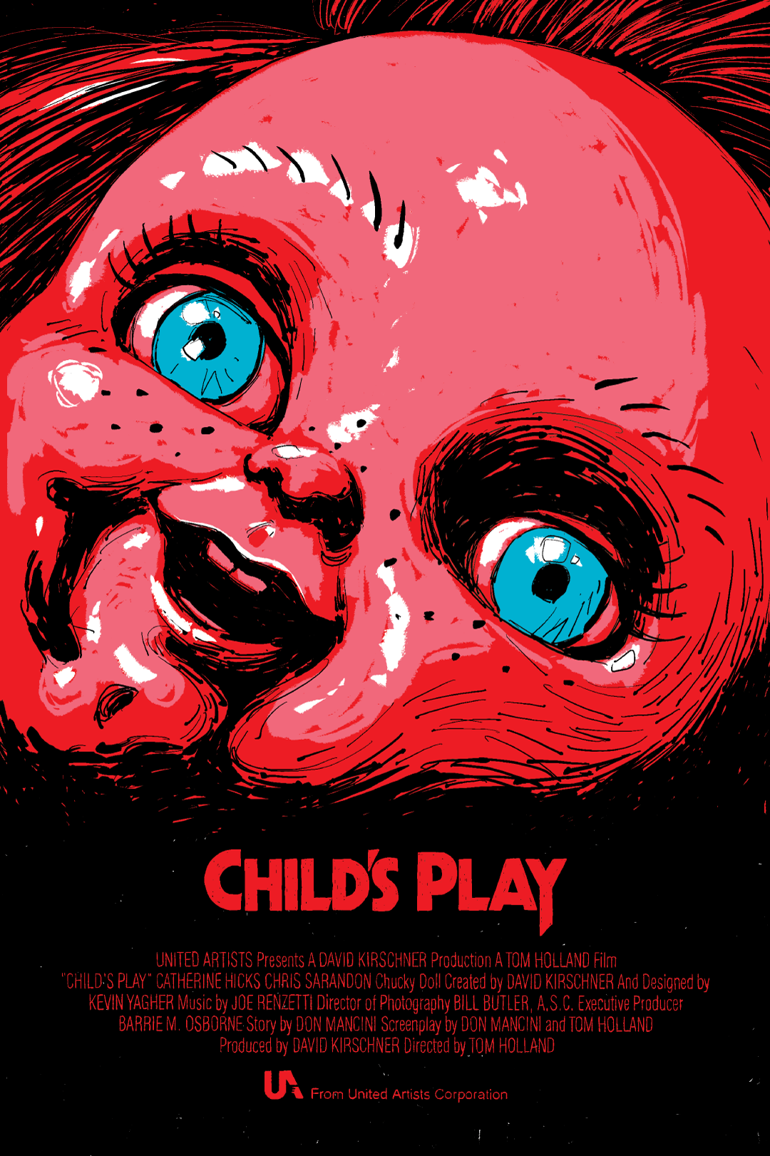 Horror mini posters