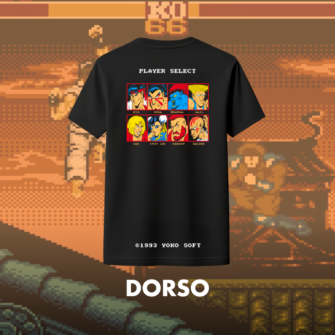 Camiseta Master Fighter VI