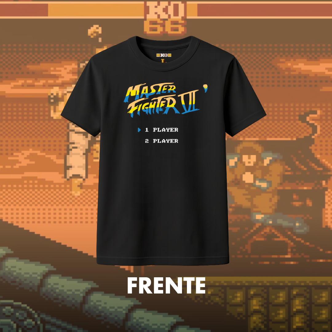 Camiseta Master Fighter VI