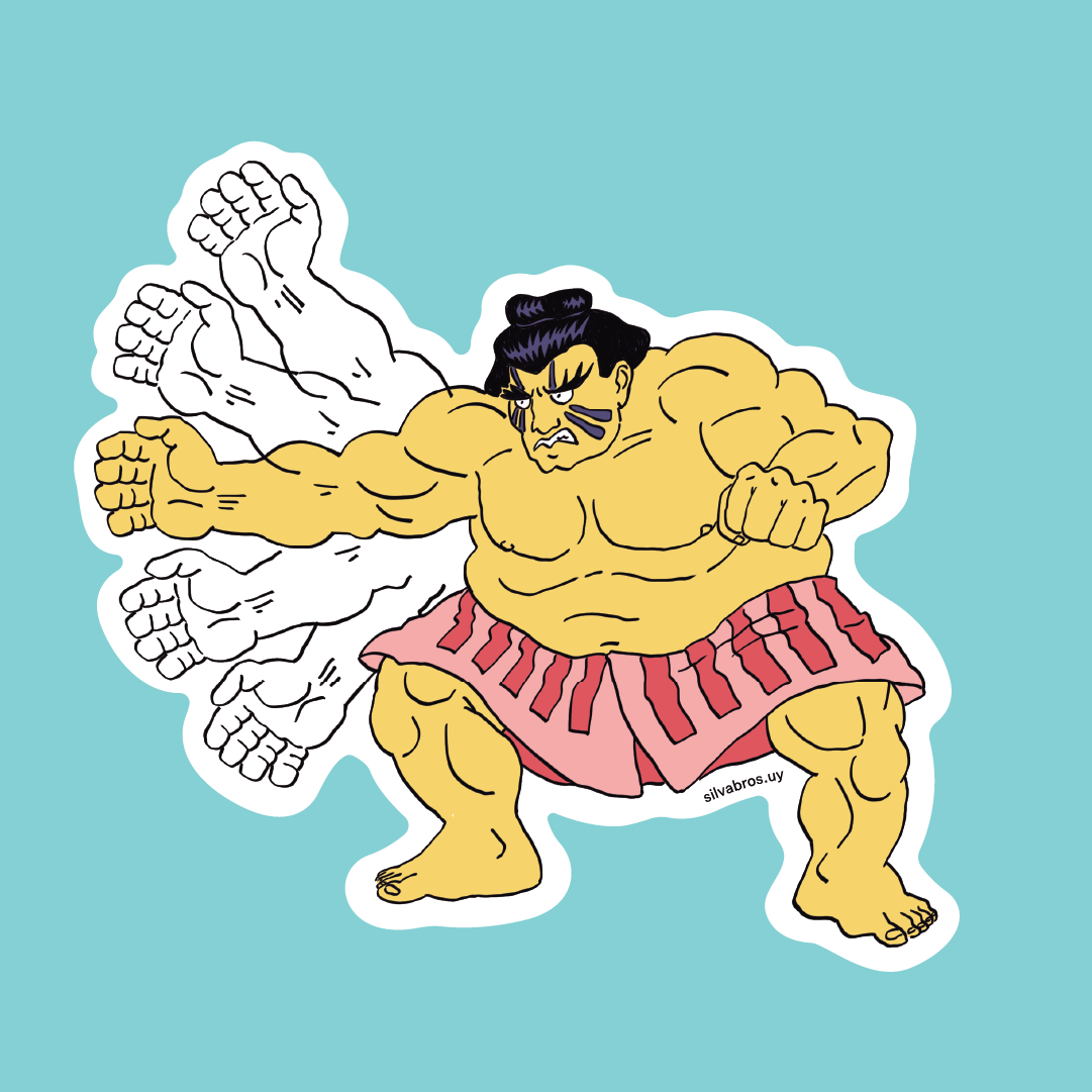 Sticker Pack Master Fighter II