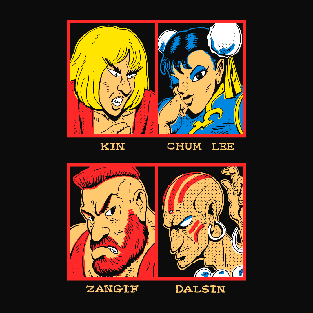 Camiseta Master Fighter VI