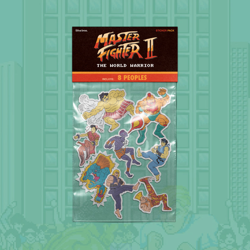 Sticker Pack Master Fighter II